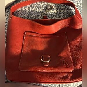 Vintage Pebbled Leather Dooney & Bourke Shoulder Bag